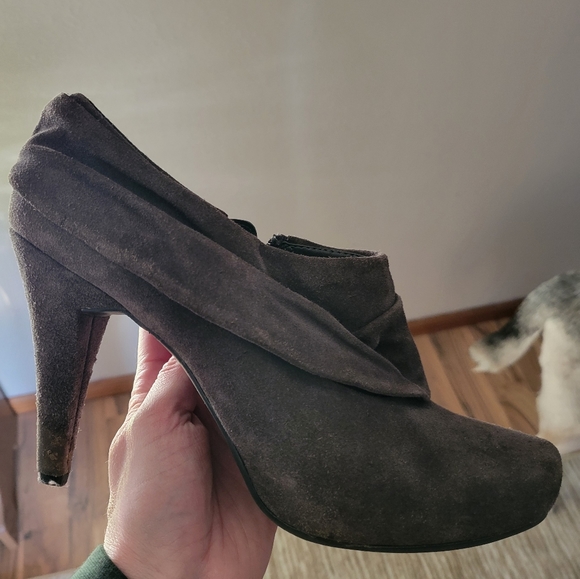 Suede booties - Picture 4 of 4